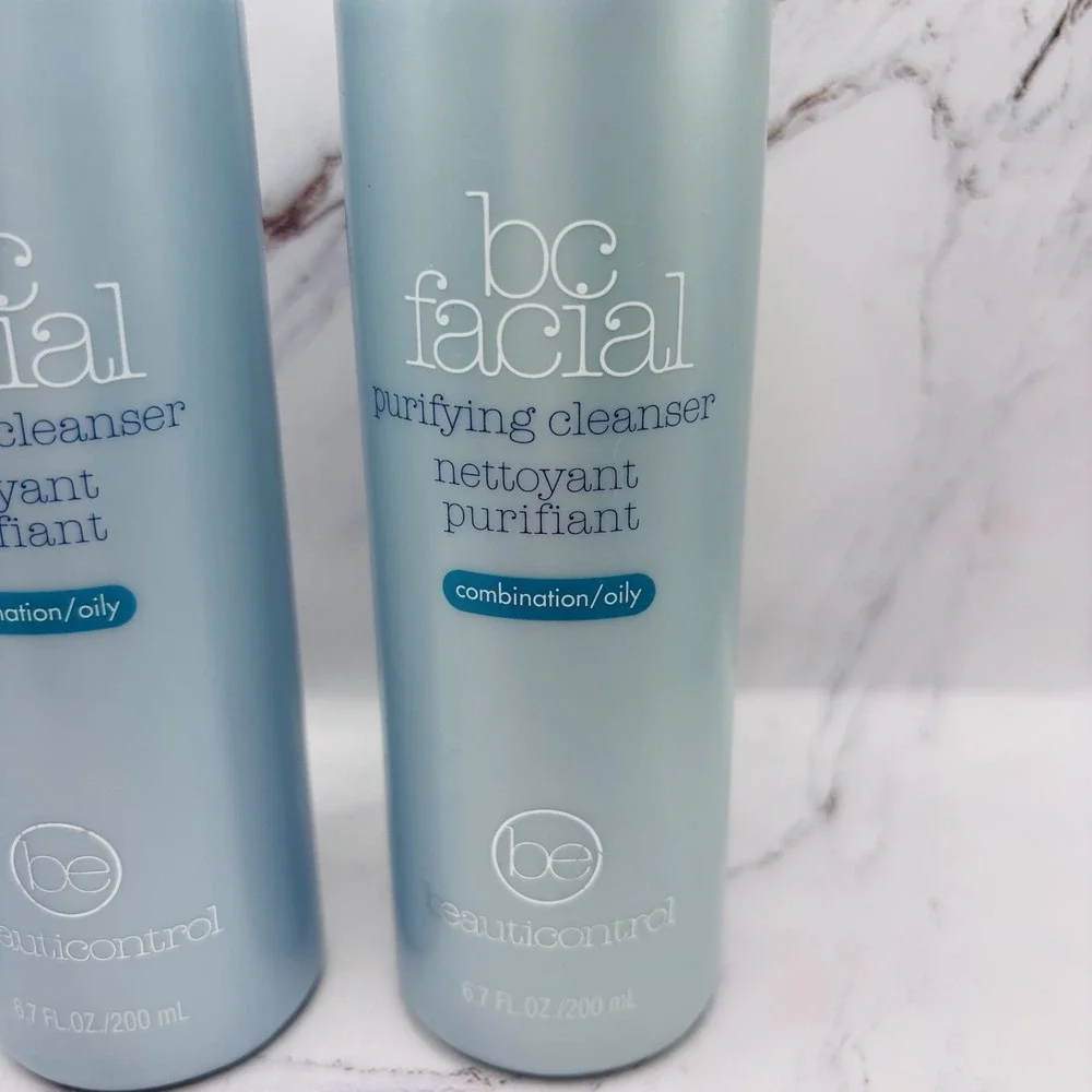 Lot 2-BeautiControl BC Facial Purifying Cleanser Combination Oily Discontinued